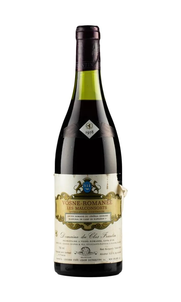 1978 | Domaines Albert Bichot | Domaine du Clos Frantin Les Malconsorts - Wine
