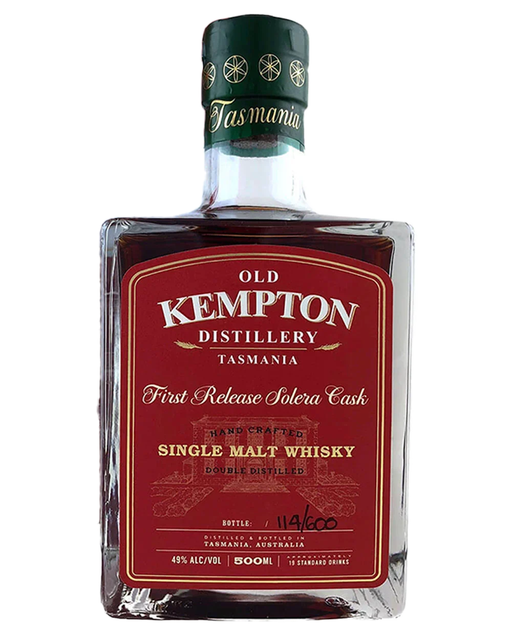 Old Kempton Solera Cask Release Number #2 2021 Release Single Malt Whisky | 500ML - Whiskey
