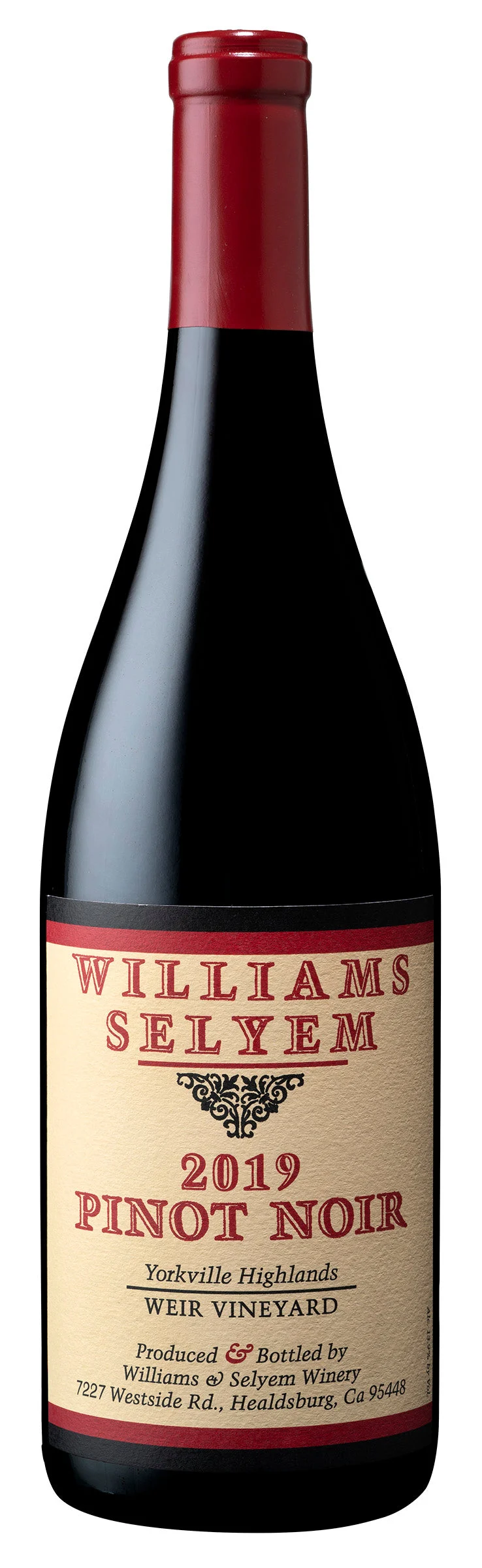 2019 | Williams Selyem | Viñedo Weir Pinot Noir - Vino