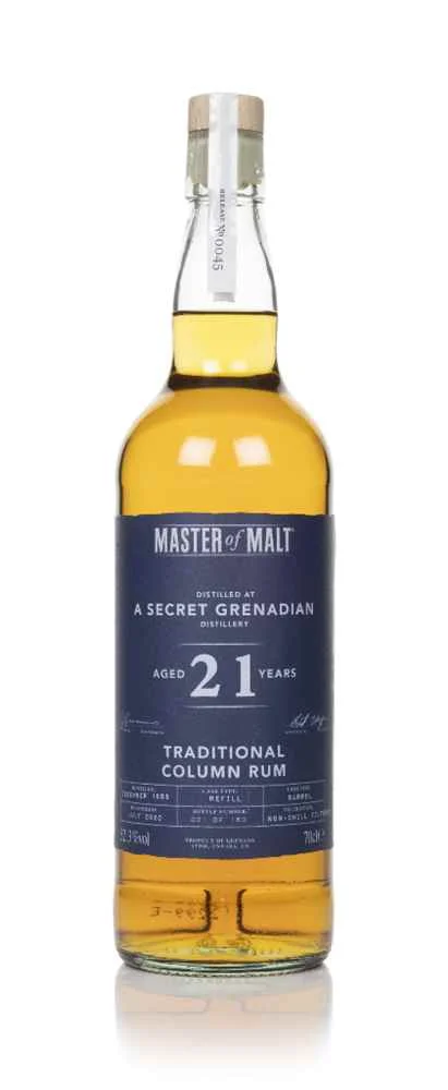 Secret Grenadian Distillery 21 Year Old 1998 (Private Label) | 700ML - Rum