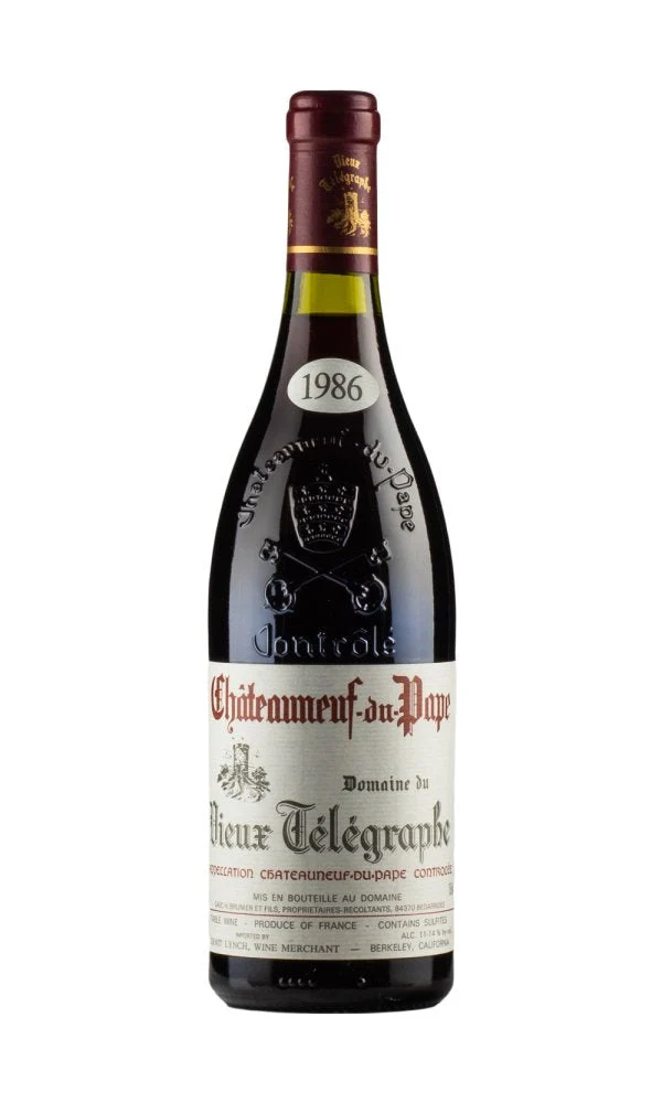 1986 | Domaine du Vieux Télégraphe | Chateauneuf-du-Pape La Crau