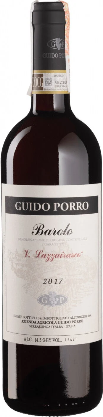 2017 | Guido Porro | Vigna Lazzairasco - Wine