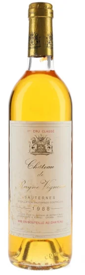 1988 | Château de Rayne Vigneau | Sauternes - Wine