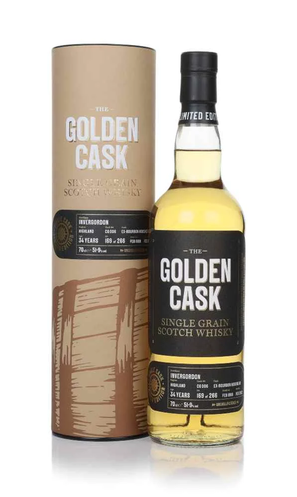 Invergordon 34 años 1988 (barril CG006) - El barril de oro (Casa de Macduff) | 700ML