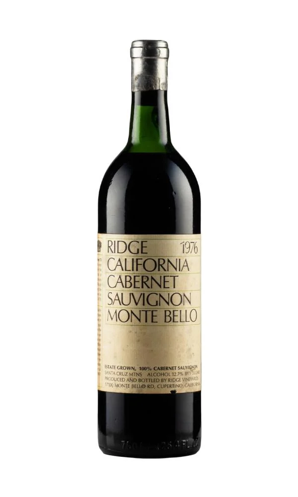 1976 | Ridge Vineyards | Monte Bello Cabernet Sauvignon - Wine