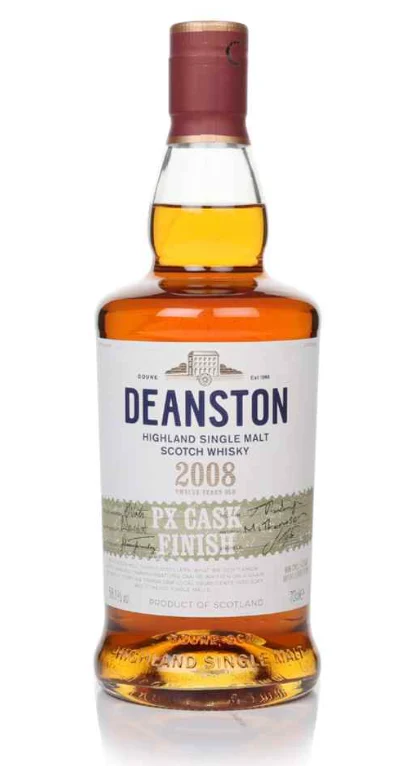 Deanston 12 Year Old 2008 PX Cask Finish | 700ML - Whiskey