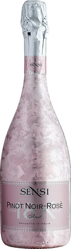 Sensi Vigne e Vini | 18K Pure Gold Pinot Noir Rose Brut - NV