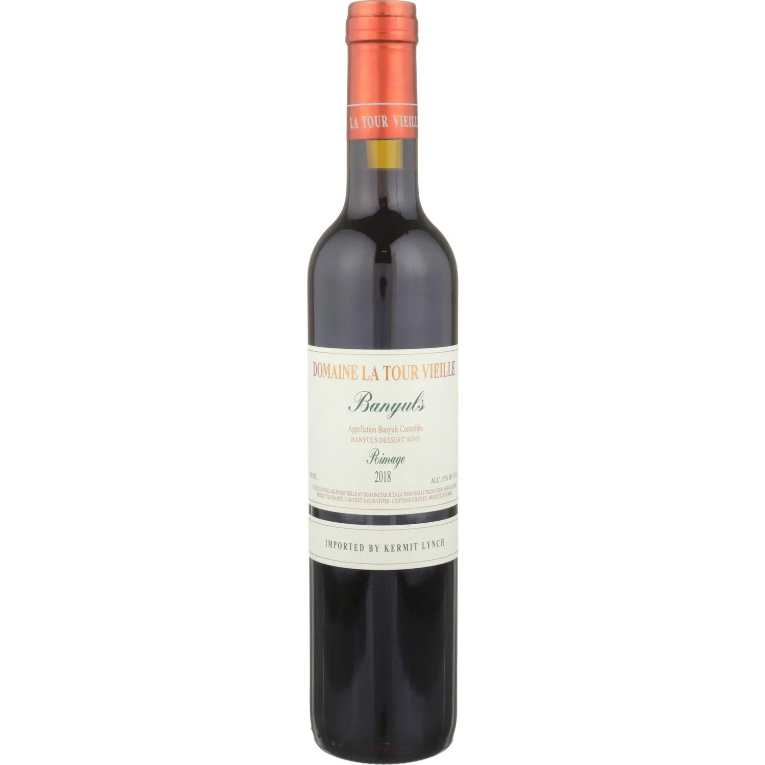 2018 | Domaine La Tour Vieille | Banyuls Rimage (Half Litre) - Wine