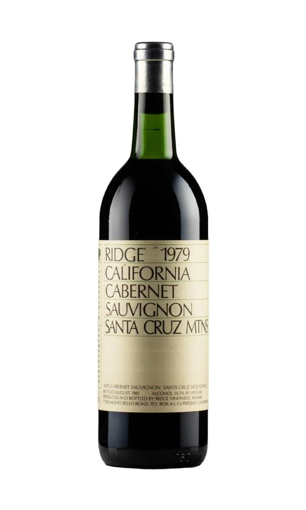 1979 | Ridge Vineyards | Santa Cruz Mountains Cabernet Sauvignon - Wine