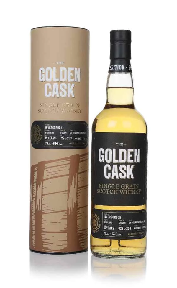 Invergordon 15 Year Old 2007 (cask CG009) - The Golden Cask (House of MacDuff) | 700ML