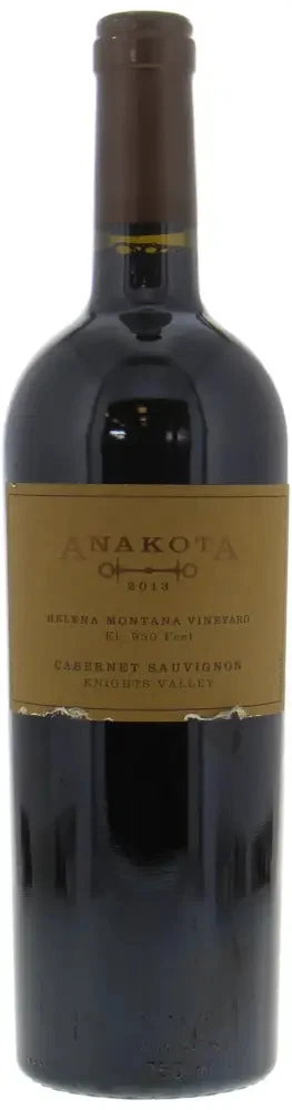 2013 | Anakota Wines | Helena Montana Vineyard Cabernet Sauvignon