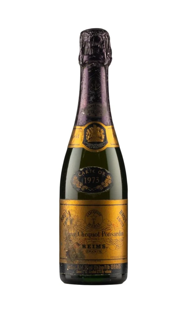 1973 | Veuve Clicquot | Ponsardin Vintage Brut (Media Botella) - Vino