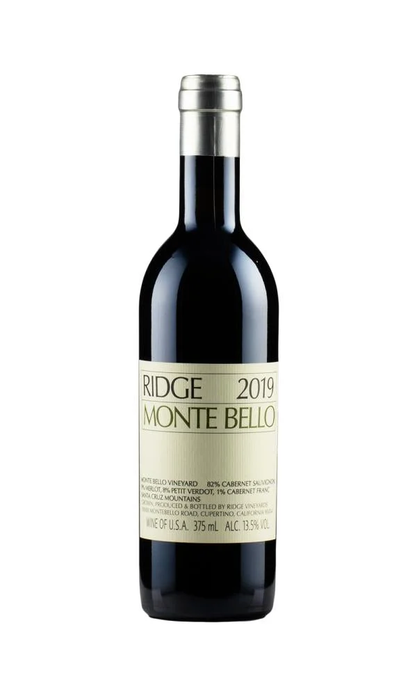 2019 | Viñedos Ridge | Monte Bello Cabernet Sauvignon (Media Botella) - Wine