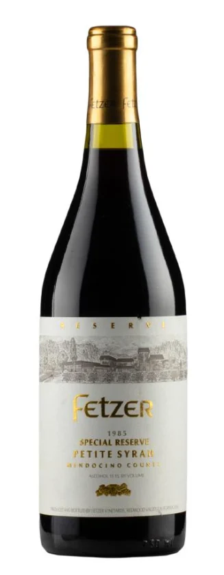 1985 | Fetzer Vineyards | Special Reserve Petite Sirah - Wine