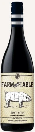 Fowles Wine | Farm to Table Pinot Noir - NV