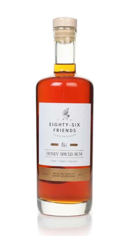 Eighty-Six Friends Honey Spiced Rum | 700ML