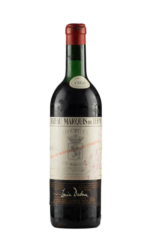 1966 | Château Marquis de Terme | Margaux - Wine