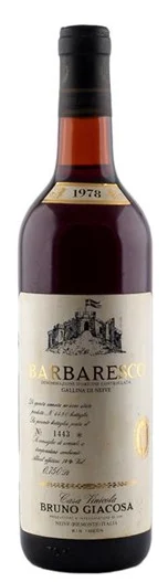 1978 | Bruno Giacosa | Barbaresco - Wine