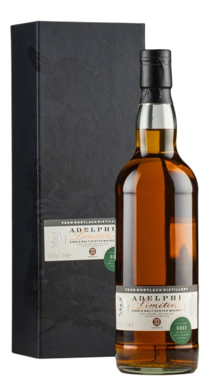 Mortlach 33 Year Old Adelphi 1989 Single Malt Scotch Whisky | 700ML - Whiskey