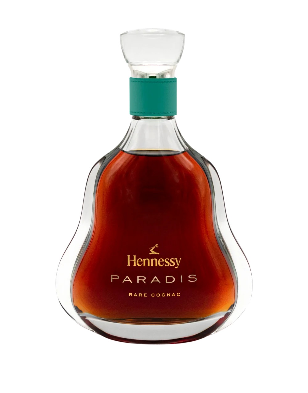 Hennessy Hands - Dandy Green, Sans Font, Gold Engraving Color Cognac
