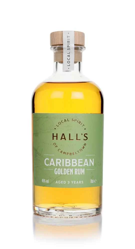 Hall's of Campbeltown Golden Caribbean Rum | 700ML