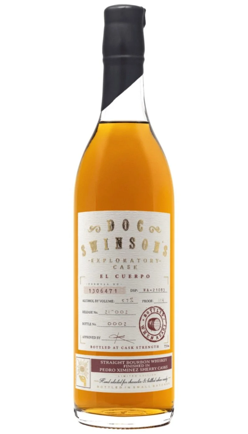 Doc Swinson Exploratory Cask El Cuerpo Straight Bourbon Whiskey