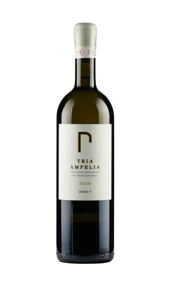 2020 | Oeno P | Tria Ampelia Assyrtiko - Wine