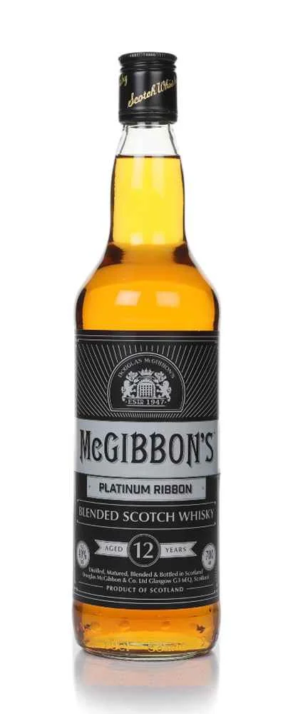 McGibbon's 12 Year Old Platinum Ribbon | 700ML - Whiskey