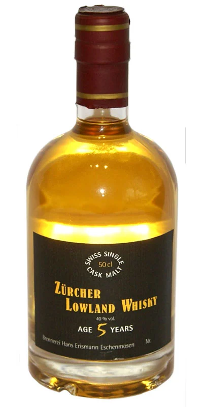 Erismann Zürcher Lowland Single Malt Whisky | 500ML - Whiskey