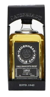 Cadenhead's Girvan Single Cask 2006 12 Year Old Single Grain Scotch Whisky | 700ML - Whiskey