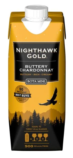 Bota Box | Nighthawk Gold Buttery Chardonnay (Half Litre) - NV