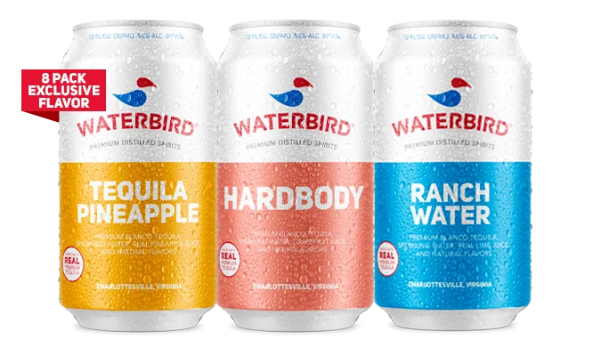 Waterbird Tequila Variety Cocktail | 8x355ML
