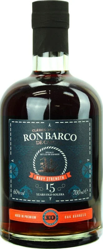 Ron Barco XO Navy Strength 15 Year Old Rum | 700ML