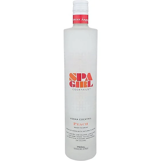 Spa Girl Cocktails Vodka Peach 33 Proof Cocktail