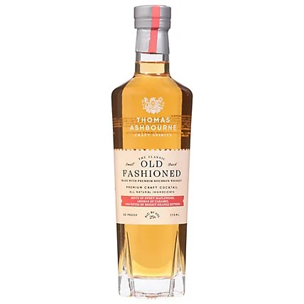 Thomas Ashbourne Craft Spirits The Classic Old Fashioned Small Batch Cocktail | 375ML
