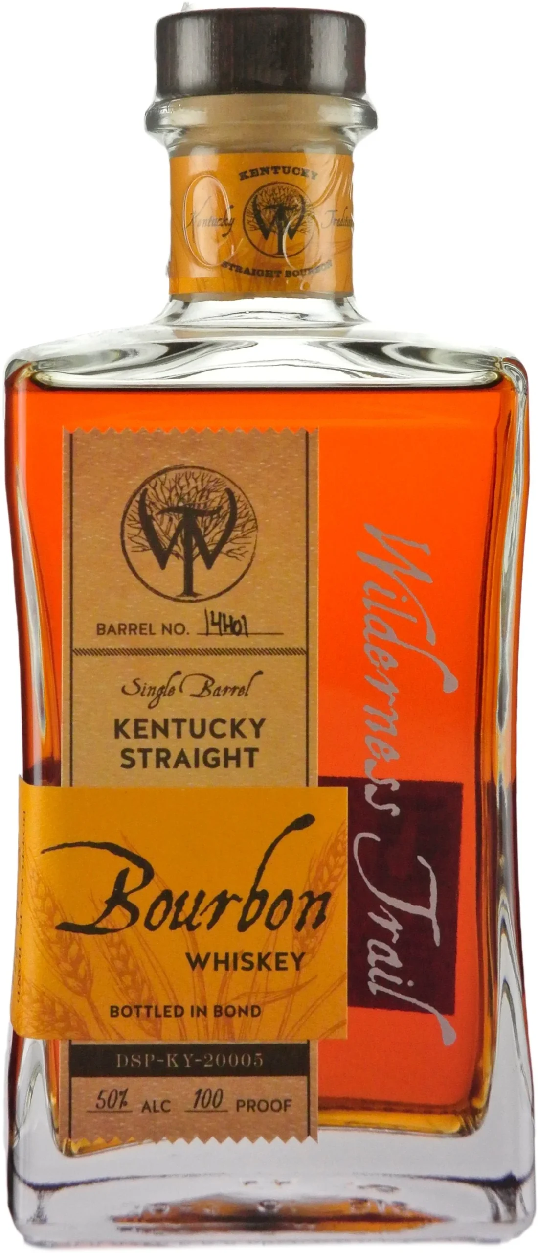 Wilderness Trail Yellow Label Small Batch Wheated Bourbon Bottled in Bond Whiskey
