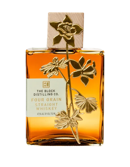 The Block Distilling Co Four Grain Straight Whiskey