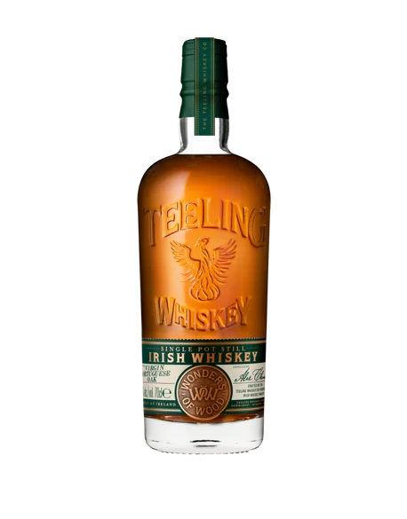 Teeling Wonders of Wood Single Pot Still Virgin Portuguese Oak Finish Irish Whiskey
