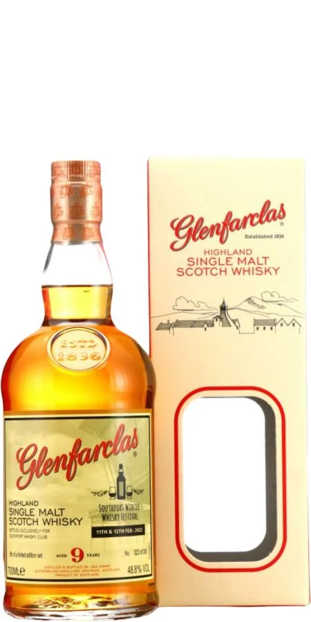 Glenfarclas 09-year-old 6th of a limited edition set 9 Year Old 2021 Release Single Malt Scotch Whisky | 700ML