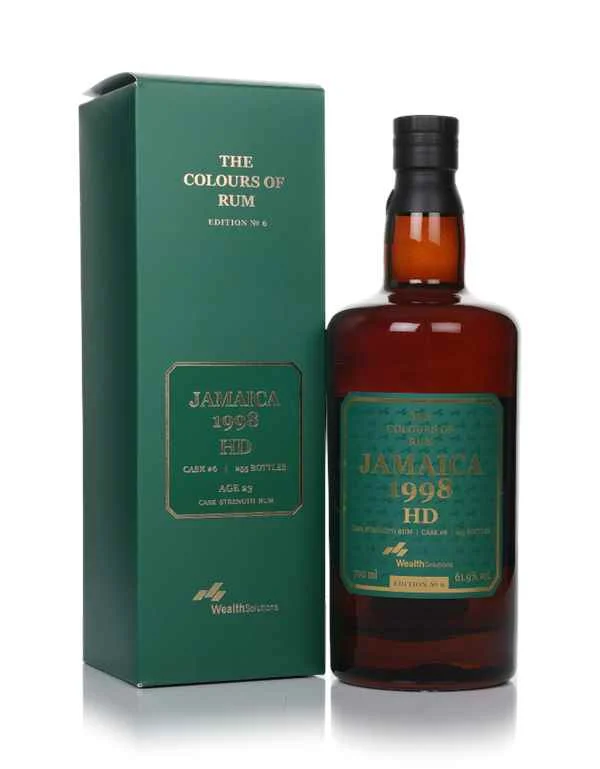HD 23 Year Old 1998 Jamaica Edition No. 6 - The Colours of Rum (Wealth Solutions) | 700ML