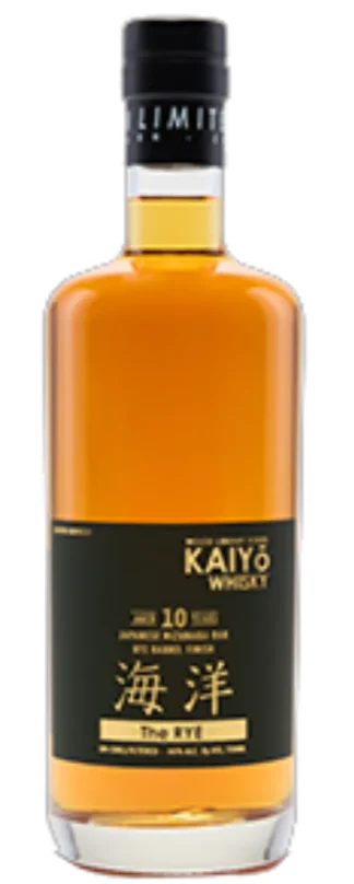 Kaiyo "The Rye" 10 Year Old Blended Malt Whisky - Whiskey