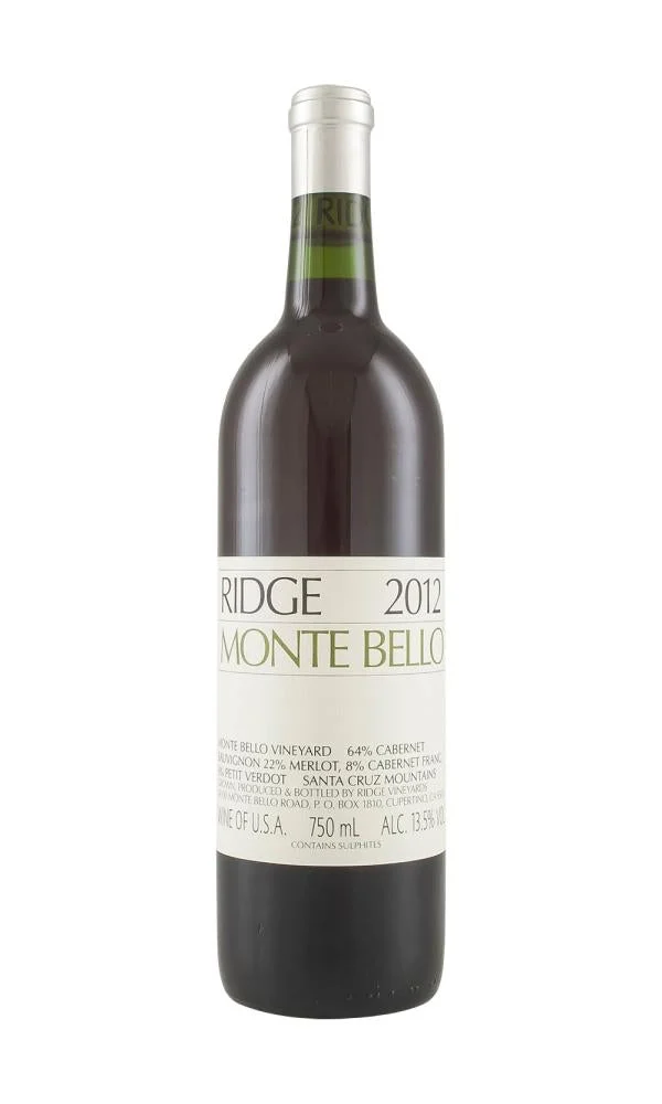 2012 | Ridge Vineyards | Monte Bello - Vino