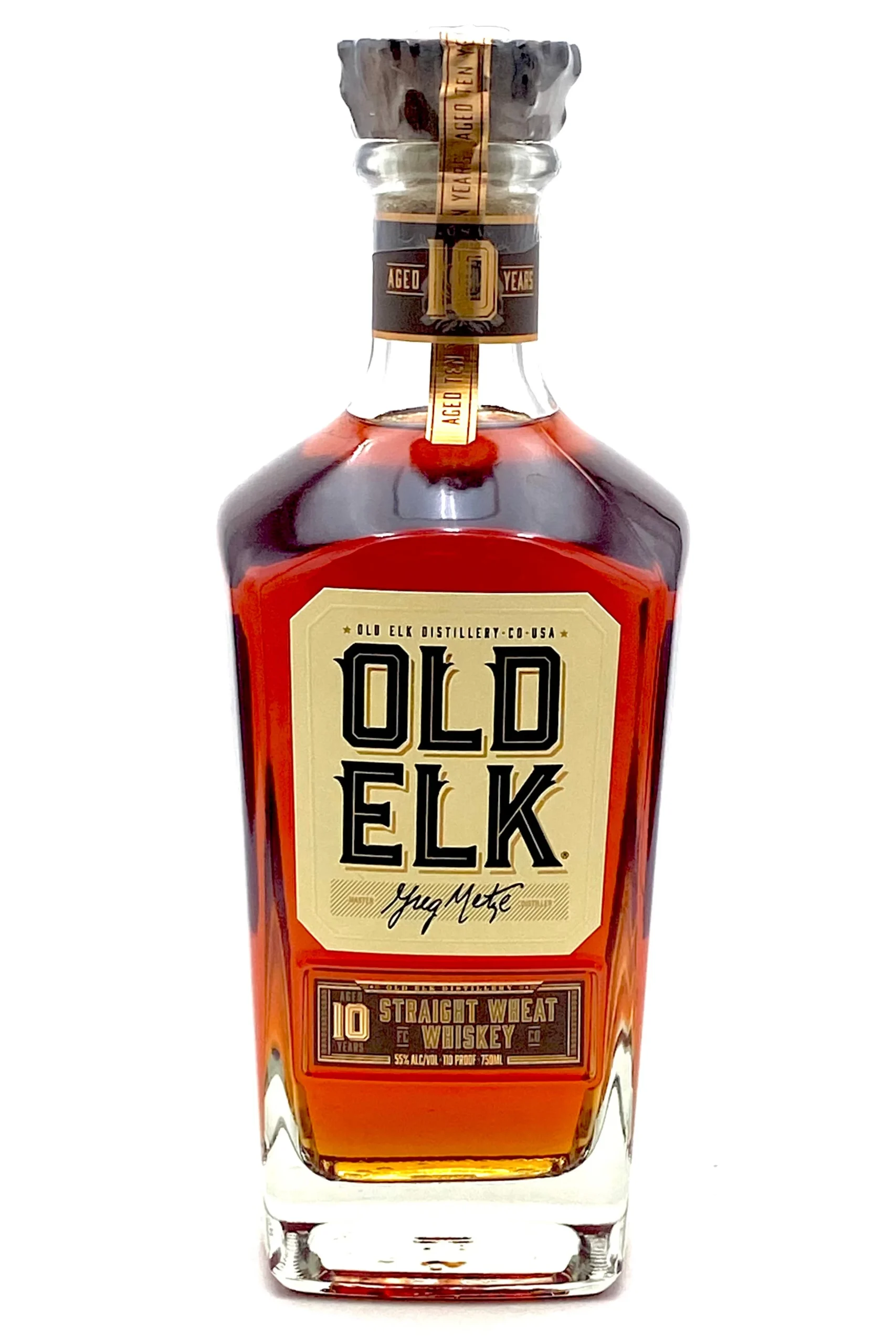 Old Elk 10 year old Straight Wheat Whiskey