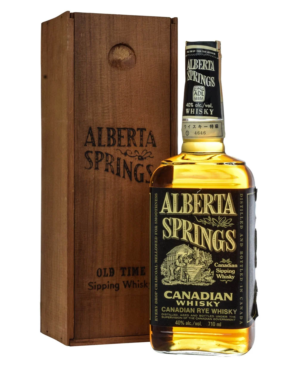 Alberta Springs 1974 Whisky canadiense de antaño | 700ML