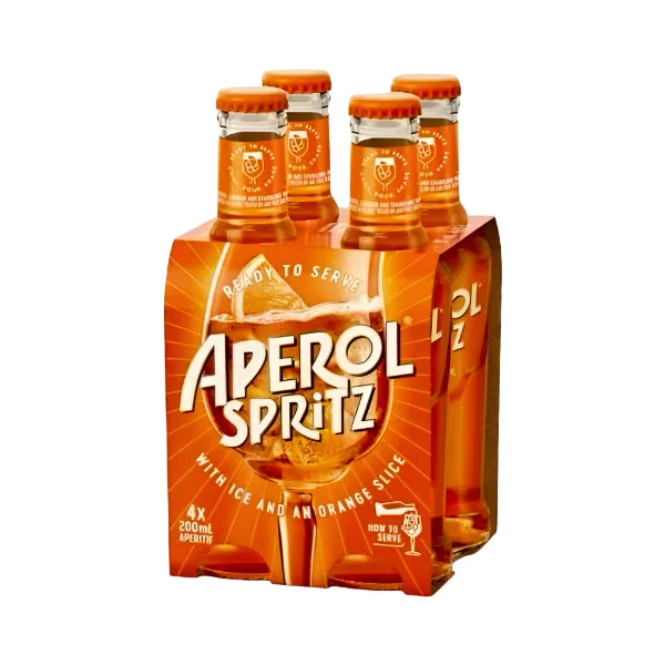 Cóctel RTD Aperol Spritz | 3x200ML