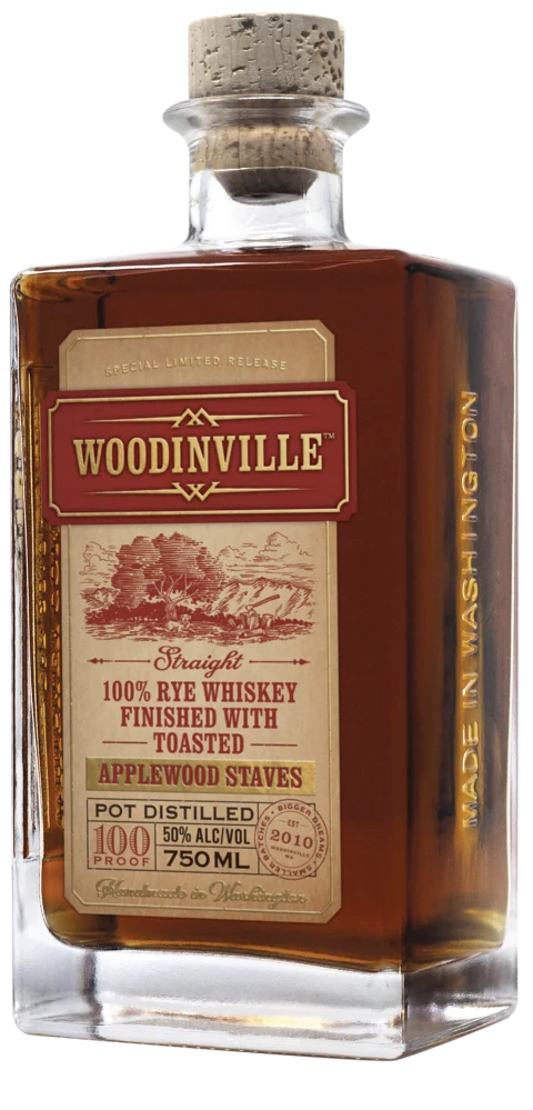Woodinville Applewood Cask Finished Straight Bourbon Whiskey