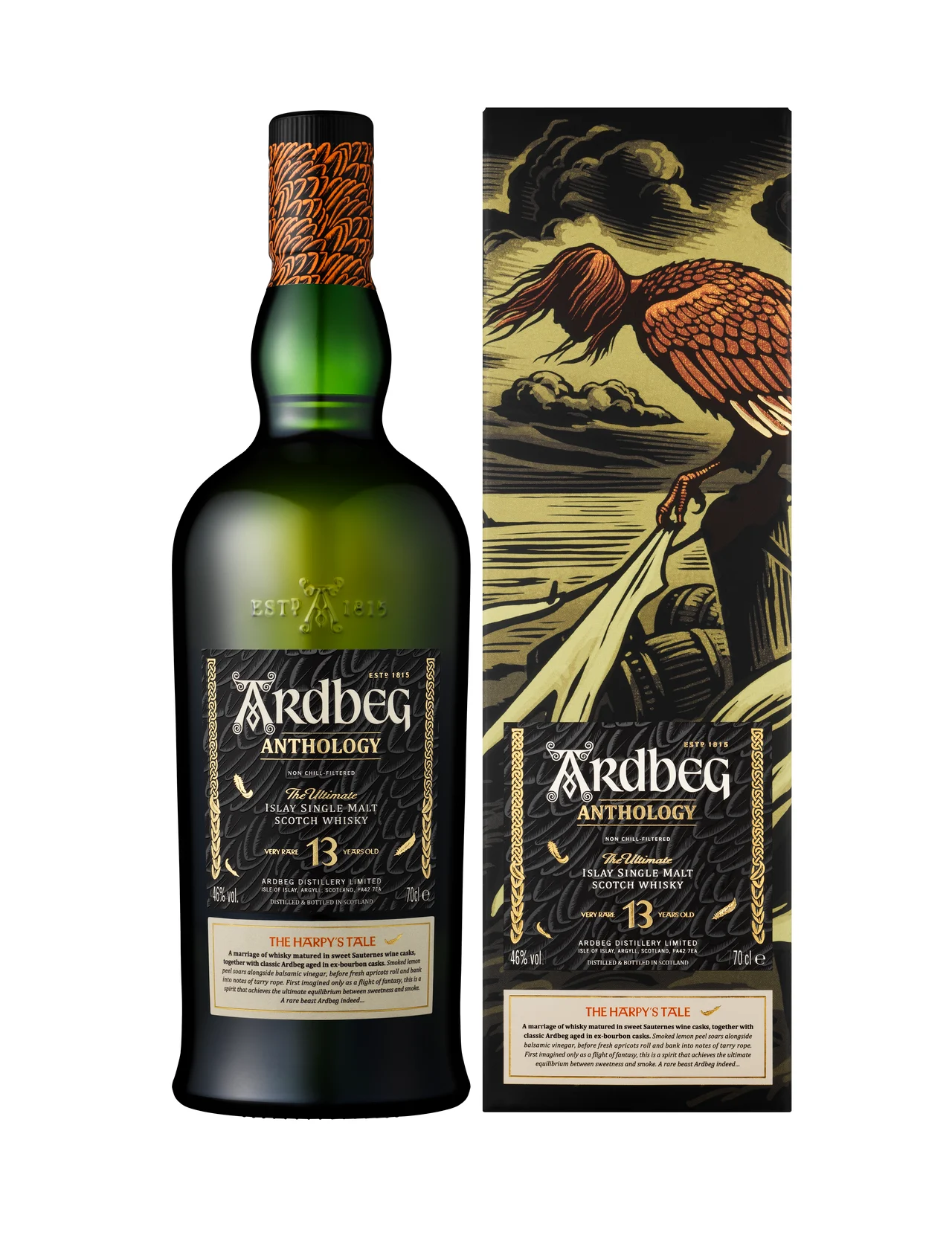 Ardbeg 13 Year Old Anthology The Harpy’s Tale Single Malt Scotch Whisky | 700ML - Whiskey