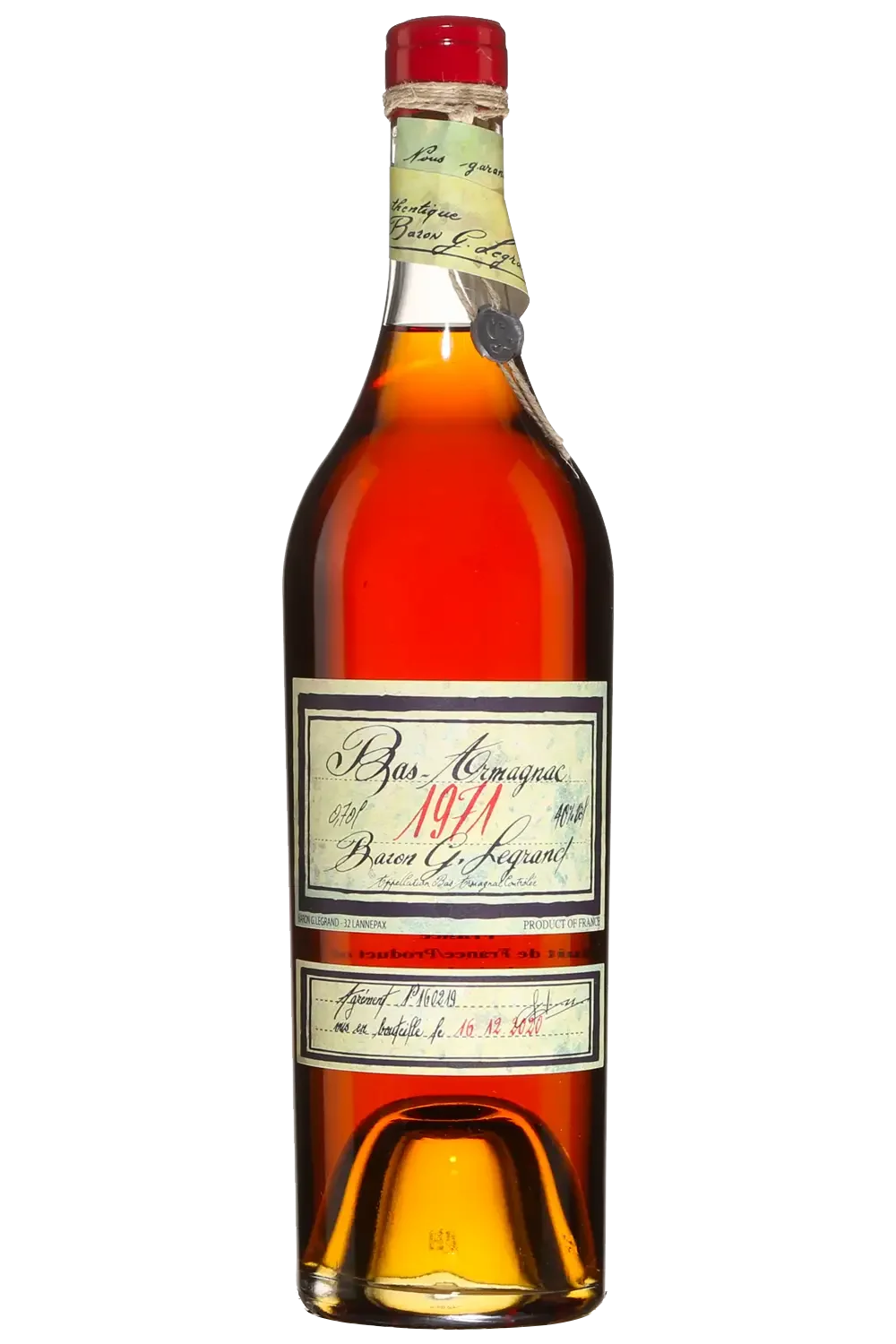 Baron Gaston Legrand 1974 Armagnac | 700ML