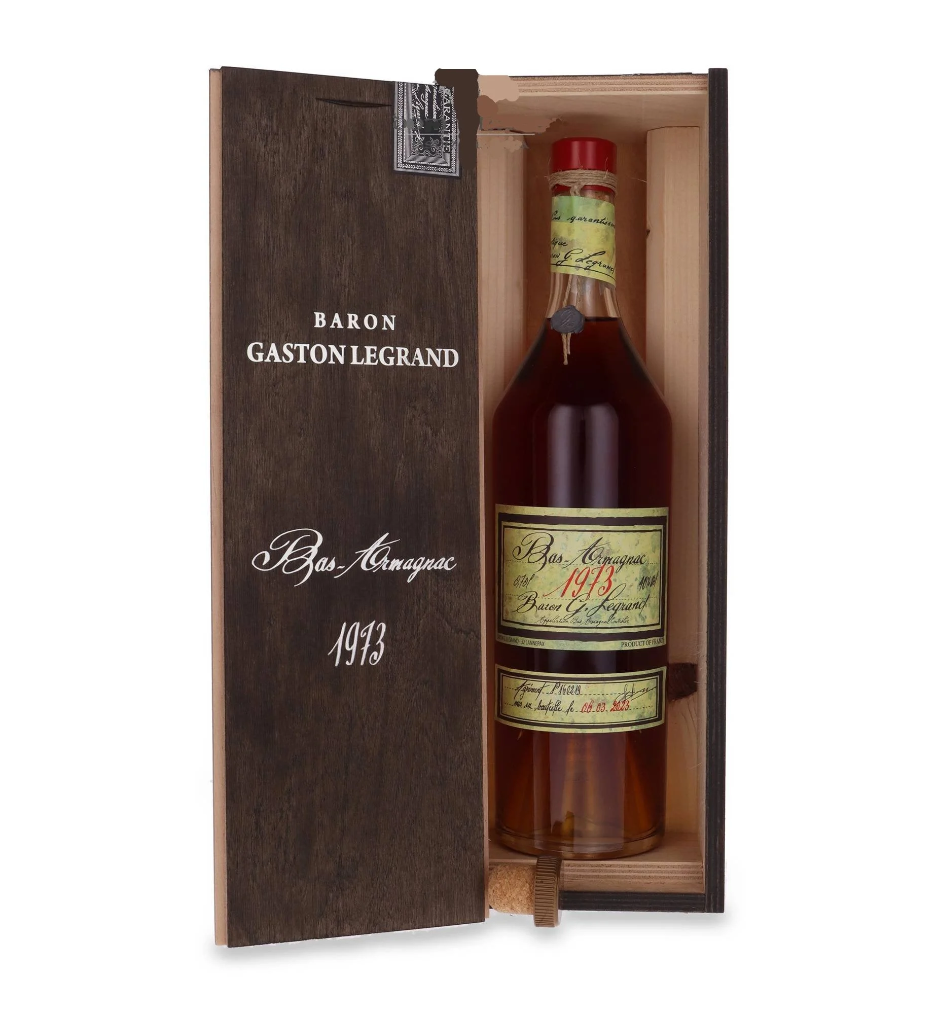 Baron Gaston Legrand 1974 (Embotellado 2023) Armagnac | 700ML