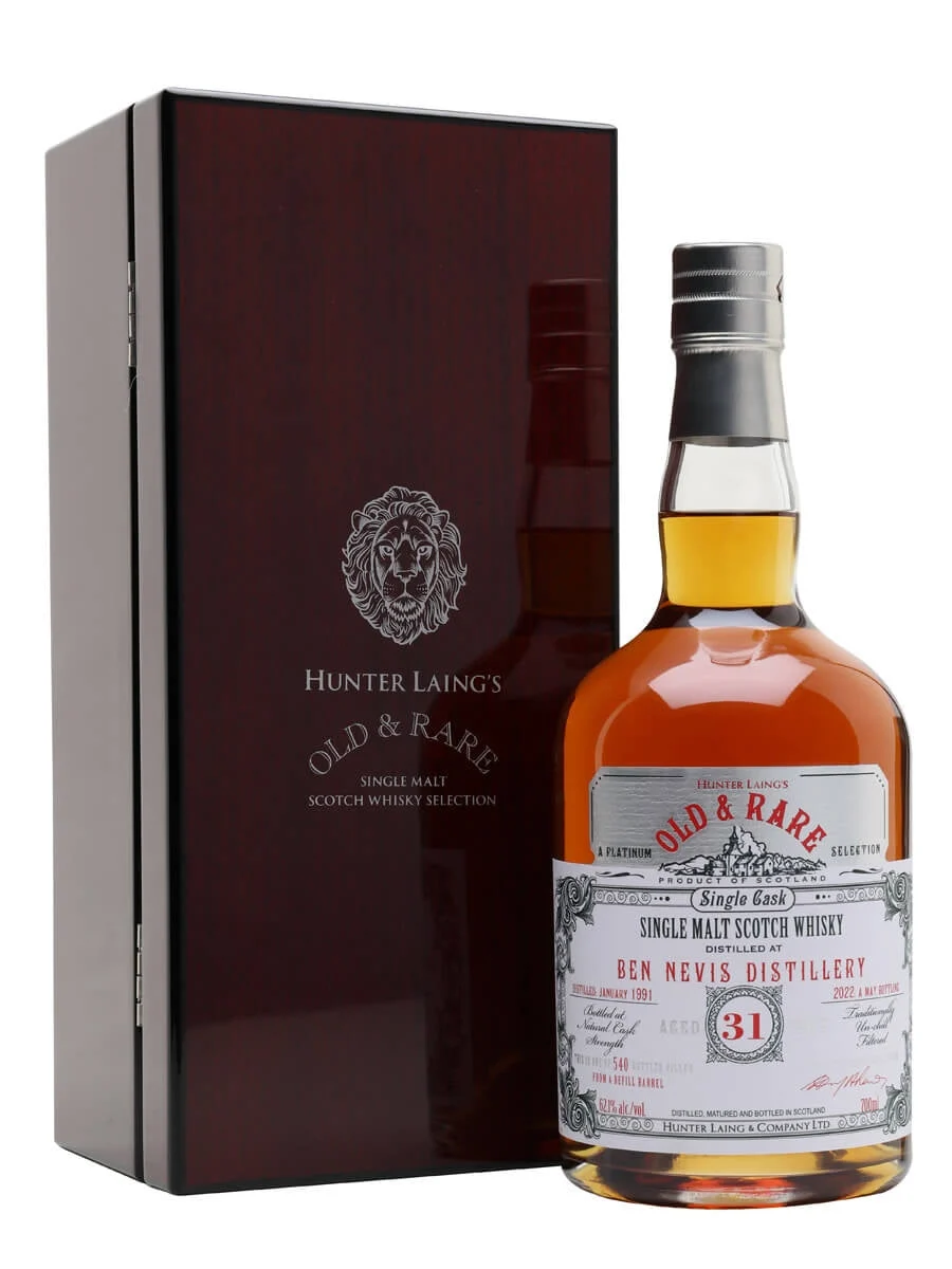 Ben Nevis Old And Rare Single Oloroso Sherry Cask 1991 31 Year Old Whisky | 700ML - Whiskey